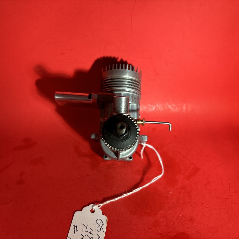 OS MAX 49 C/L WITH T-MUFFLER EXCELLENT #1 EXCELLENT STUNT ENGINE