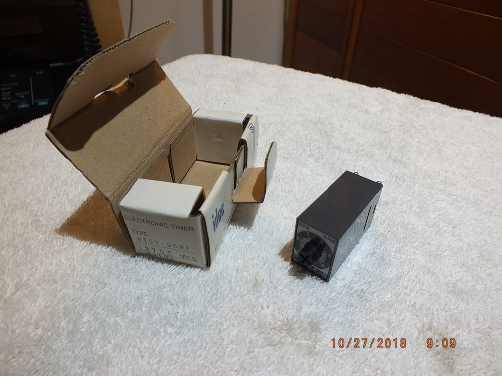 IDEC time delay relay 12vdc NOS