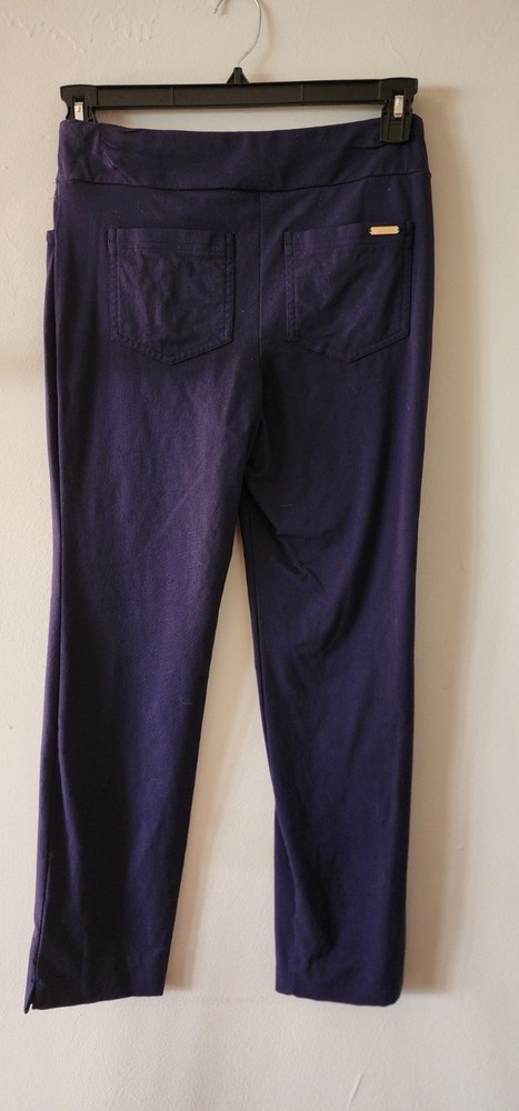 Spartina 449 Maren Pull On Pants Navy Blue Stretch Size Medium