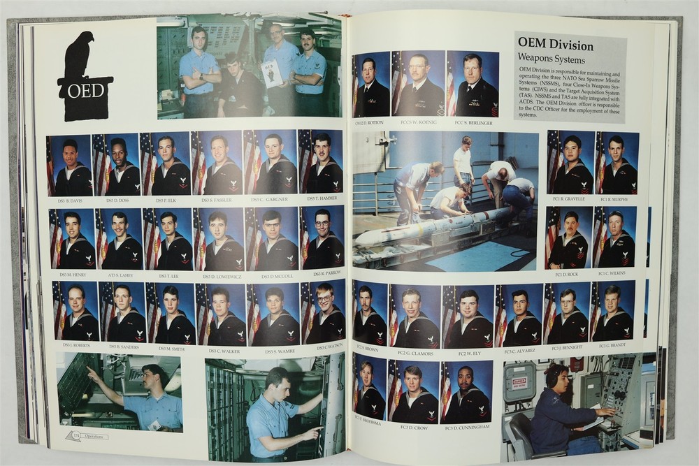USS Kitty Hawk (CV-63) 1991 1992 1993 Westpac Deployment Cruise Book