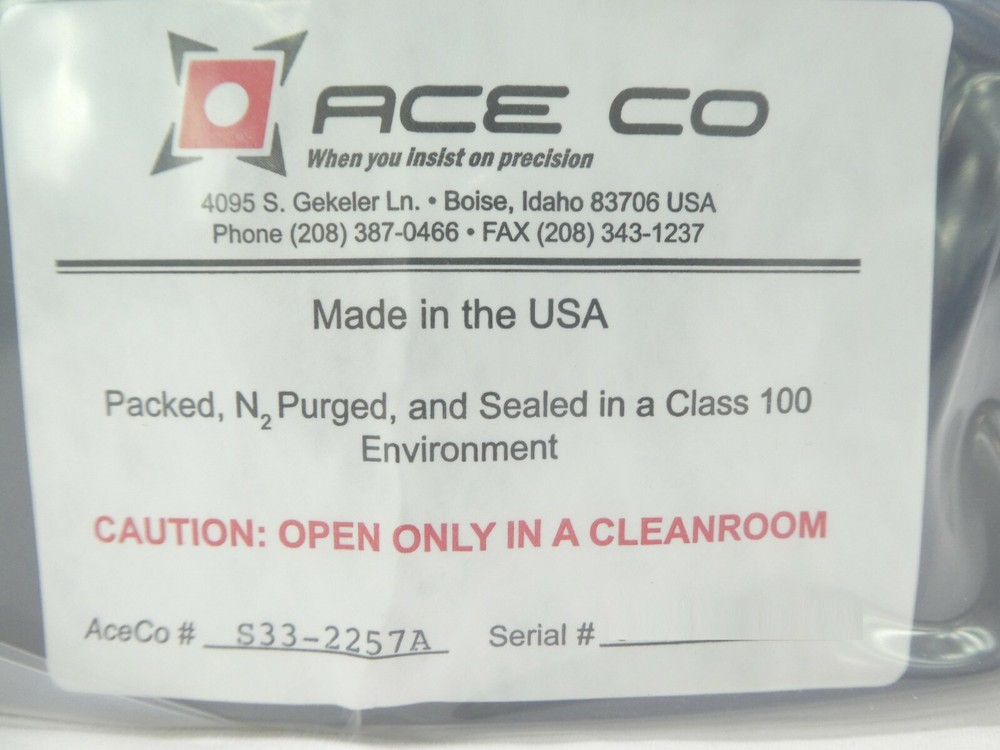AceCo S33-2257A Shutter New Surplus