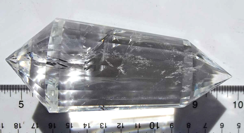Clear Quartz Vogel 24-sided Crystal - v2003