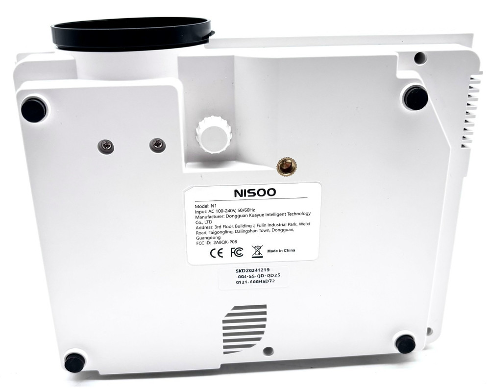 NISOO Desktop Full High Definition LED Source Projector Model N1 - White