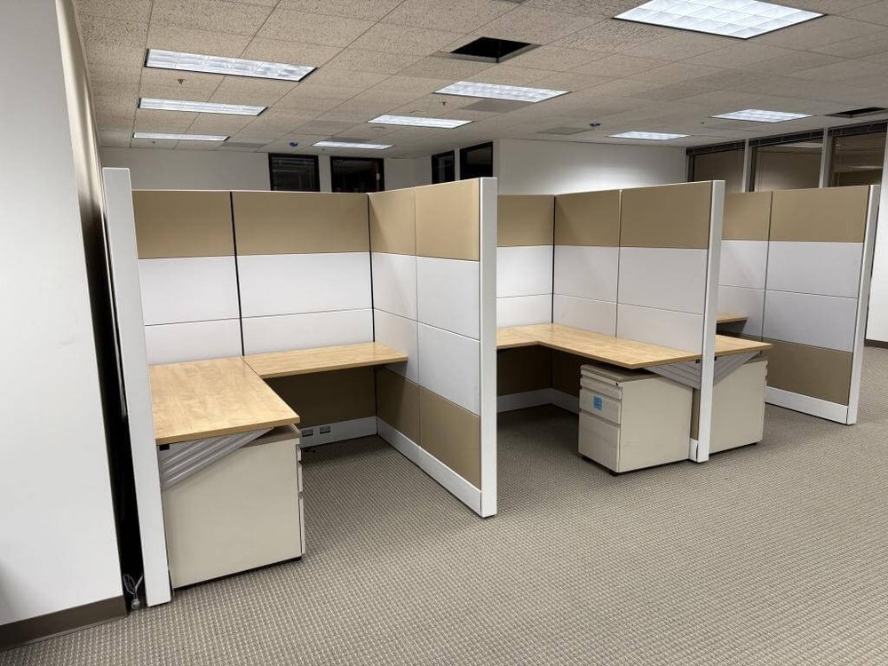 Herman Miller Ethospace 5x5 Refurbished Cubicles