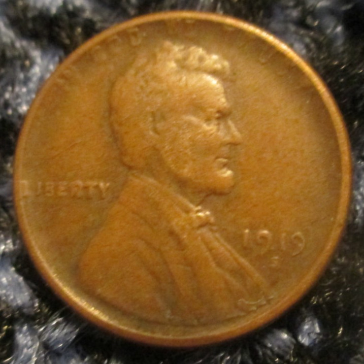 1919-S Lincoln Wheat Cent