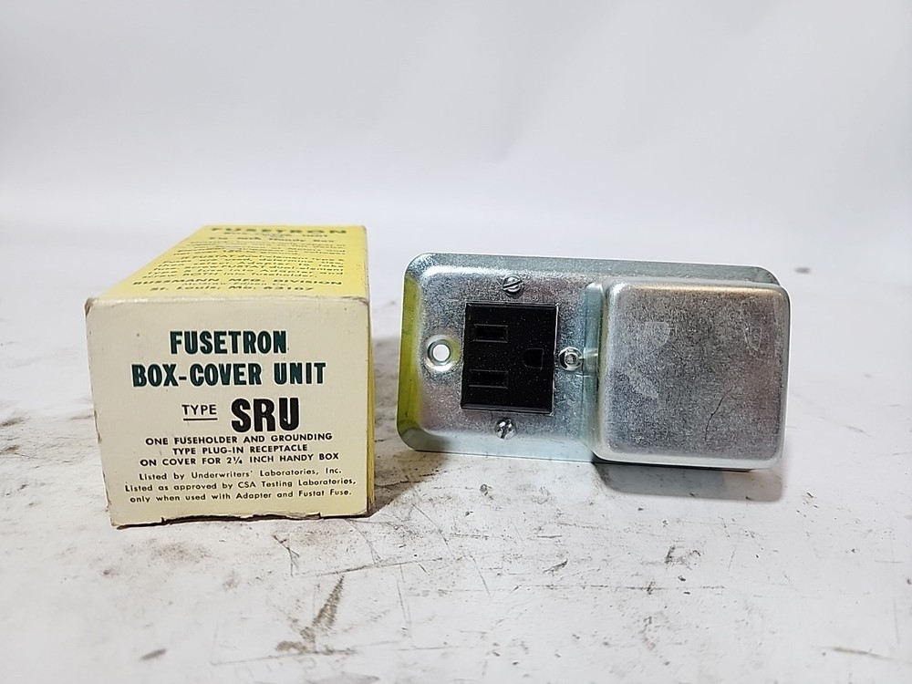 Fusetron Box Cover Unit Type SRU