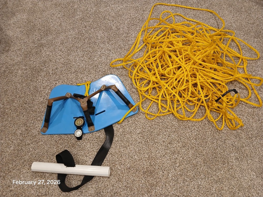 Underwater Saucer Towing Sled