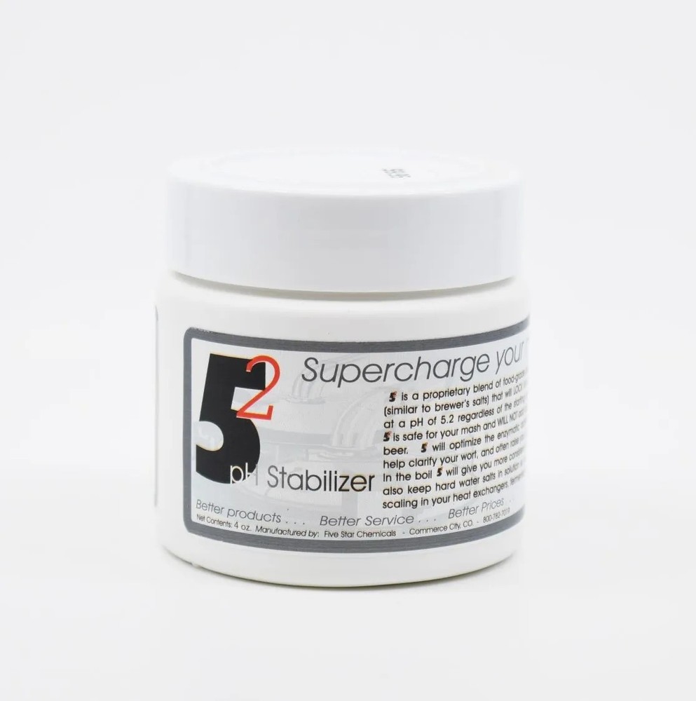 Five Star 5.2 ph Stabilizer - 1 lbs - Lock Mash & Kettle Water at 5.2 pH