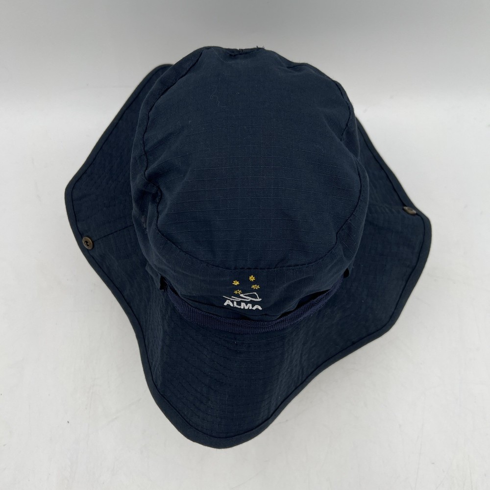 Atacama Large Millimeter Array (ALMA) Hat Blue Rip Stop Boonie Hat, Chinstrap