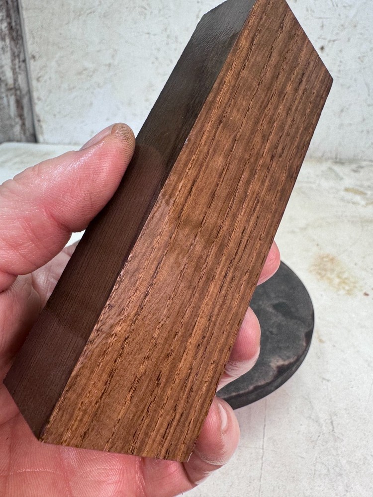 Stabilized Bog Oak Knife Block | SBO 132