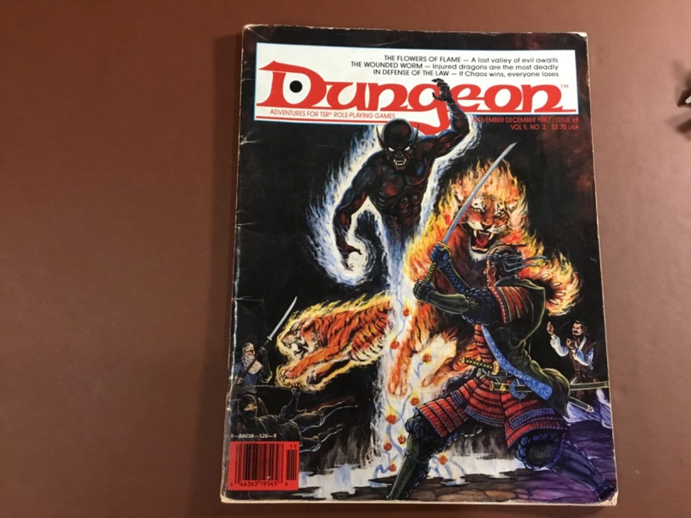 Dungeon Magazine #8 December 1987