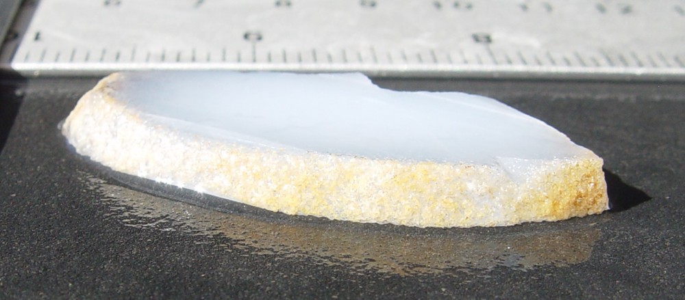 Blue Chalcedony Lapidary Slab T1343