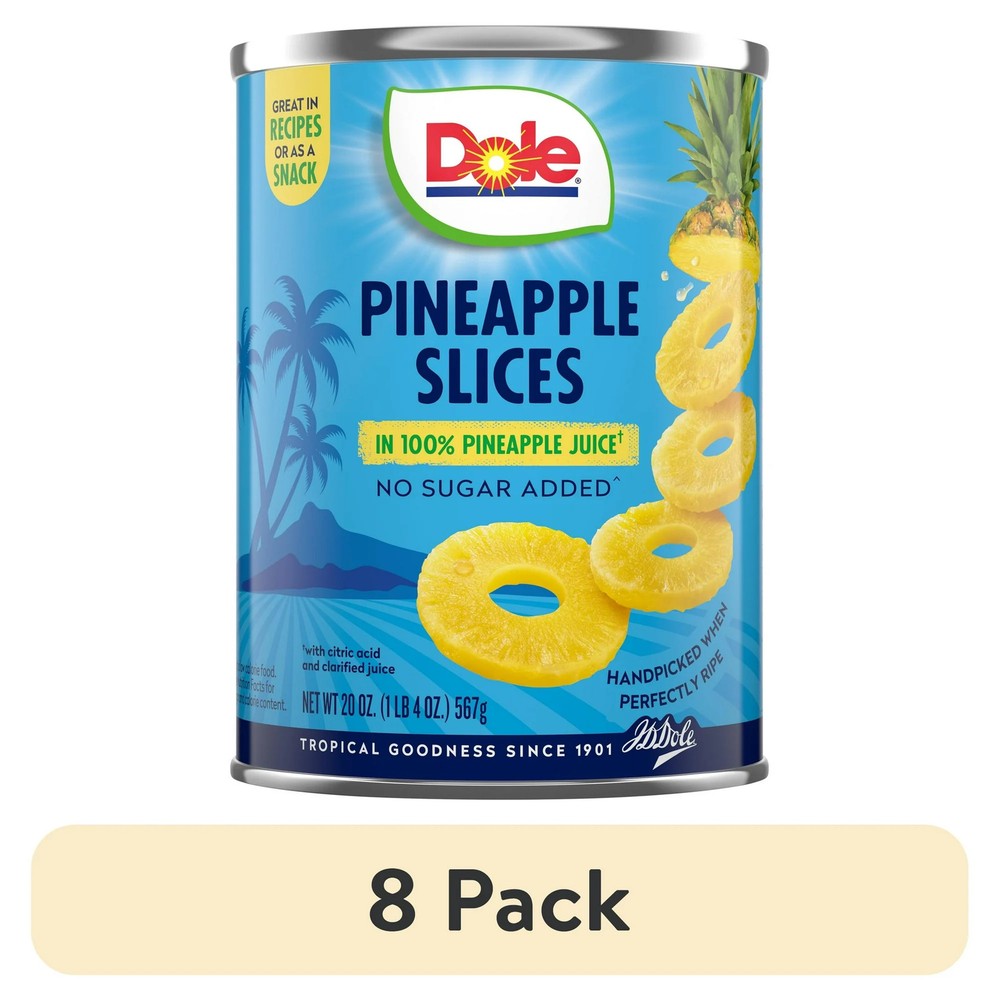 Pineapple Slices in Pineapple Juice