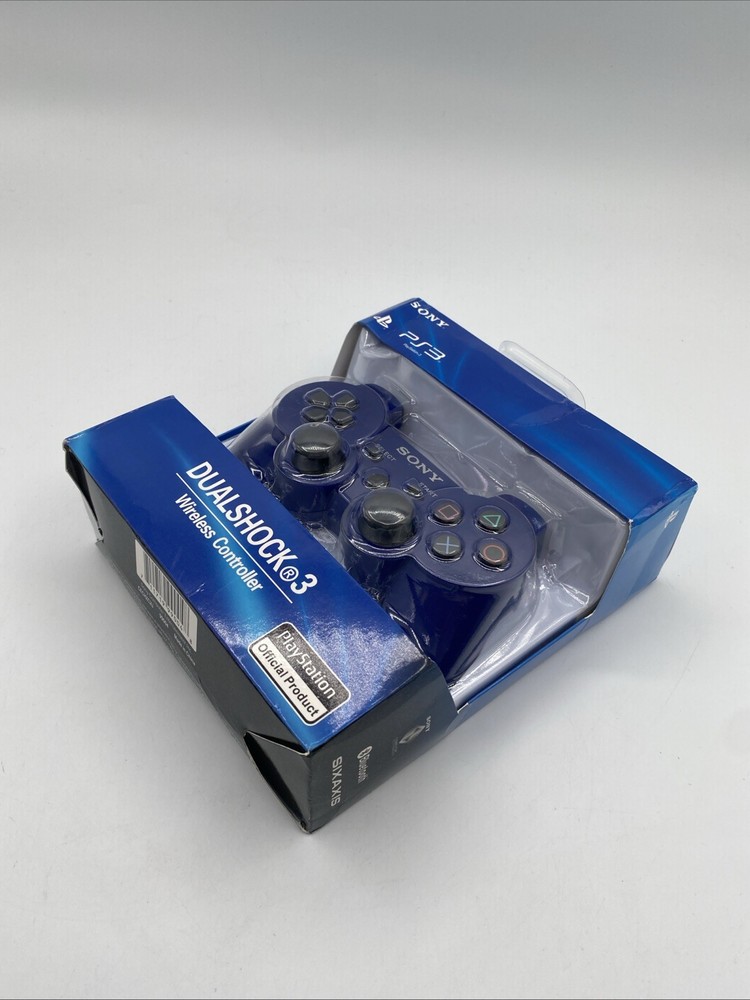 Sony DualShock 3 Wireless Controller for PlayStation 3 Console Blue CECHZC2U