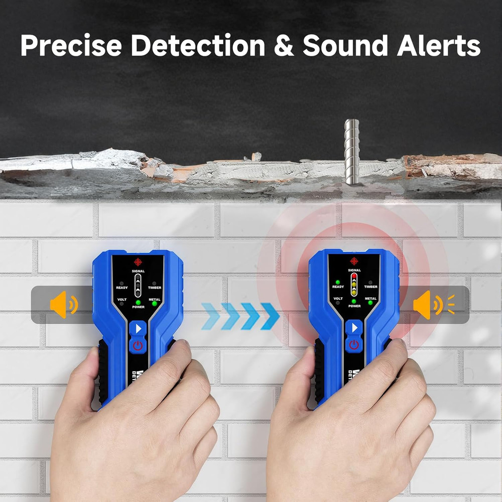 Stud Finder – Electronic Stud Detector with Smart Sensor, 3-In-1 Wall Scanner fo