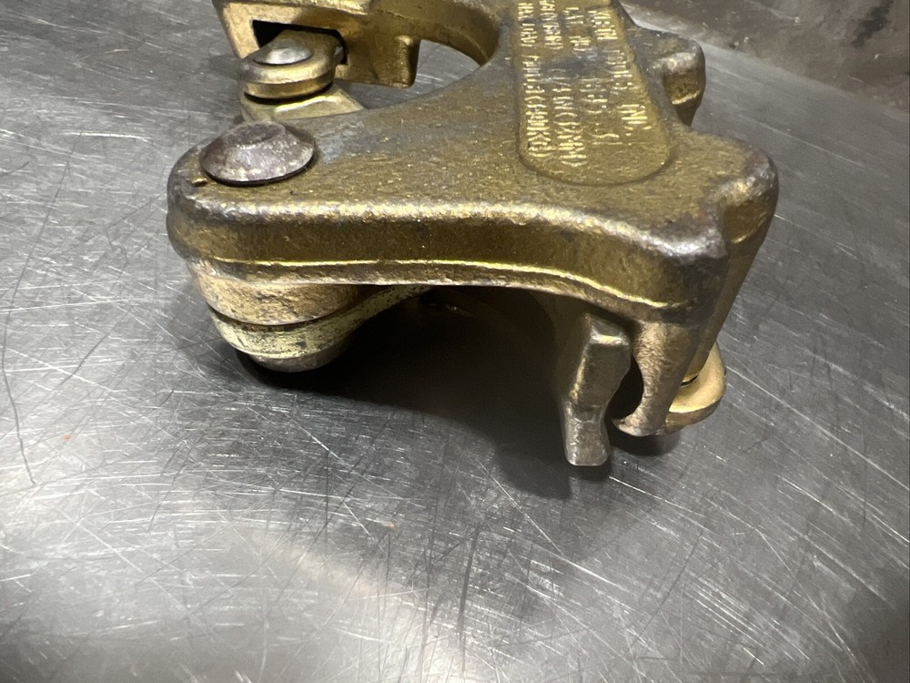 Vintage Klein Tools Grip Cable Wire Puller Cat 1685-31 / 7500LBS Used Surplus