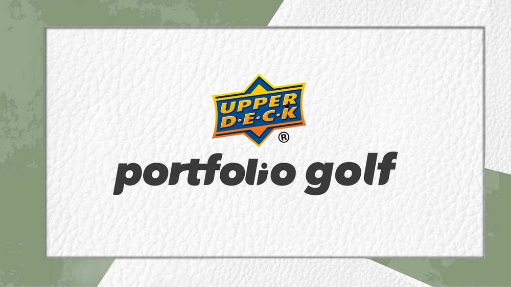 2024 UPPER DECK PORTFOLIO GOLF HOBBY BOX