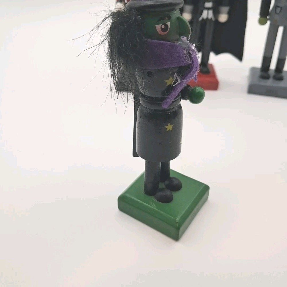 2011 Target Halloween Nutcracker Witch Devil Monster Vampire Place Cardholders