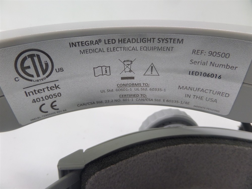 Integra Battery Operated LED Headlight System REF 90500 - Dim Light