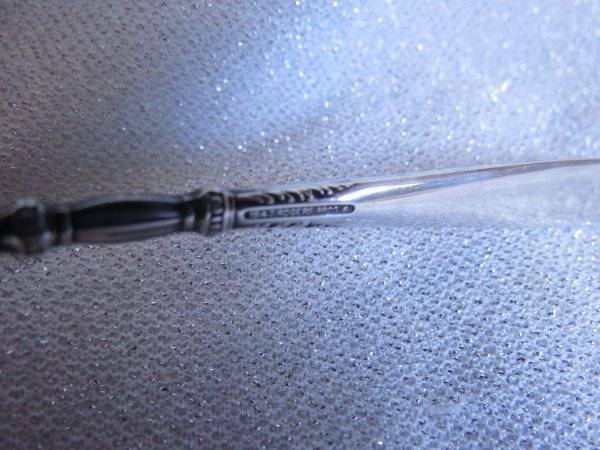 1847 ROGERS BROS Silver OYSTER/ PICKLE/ OLIVE FORK