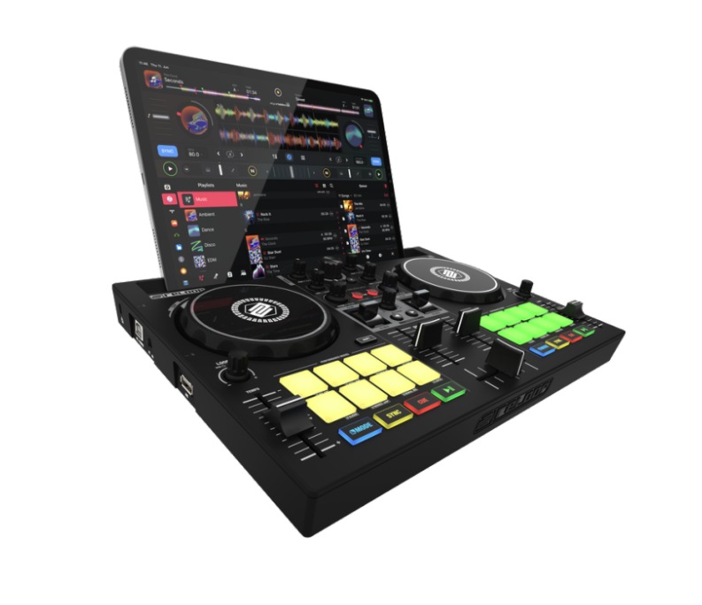 Reloop BUDDY Compact 2-Channel DJ Controller for Algoriddim djay