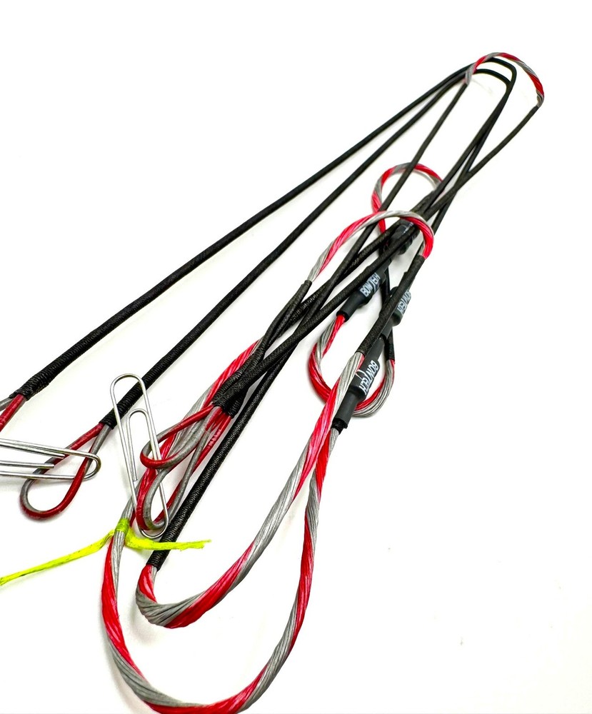 Bowtech Assassin SD (Red & Silver) OEM String & Cable (Full Set)