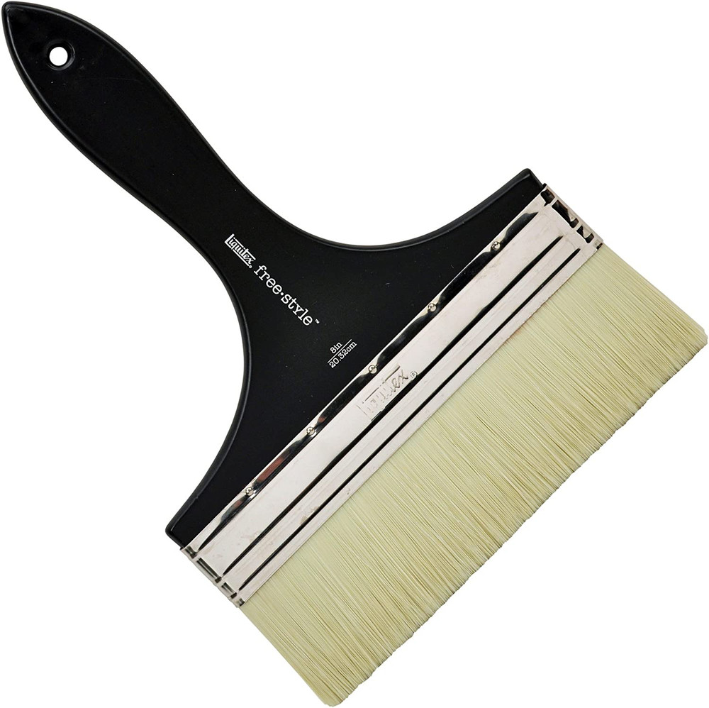 Large Scale Broad Flat/Varnish Brush, 8"