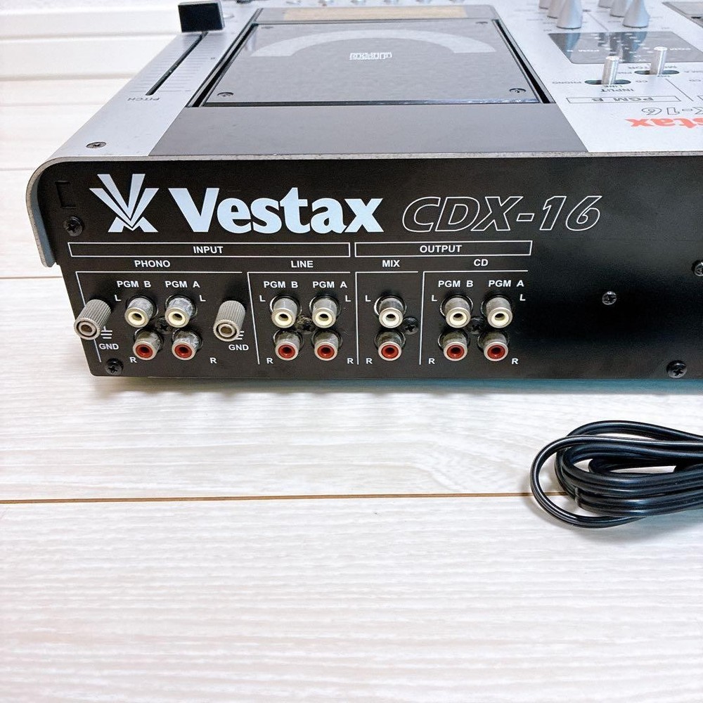 VESTAX Dual CD Player CDX-16 JUNK