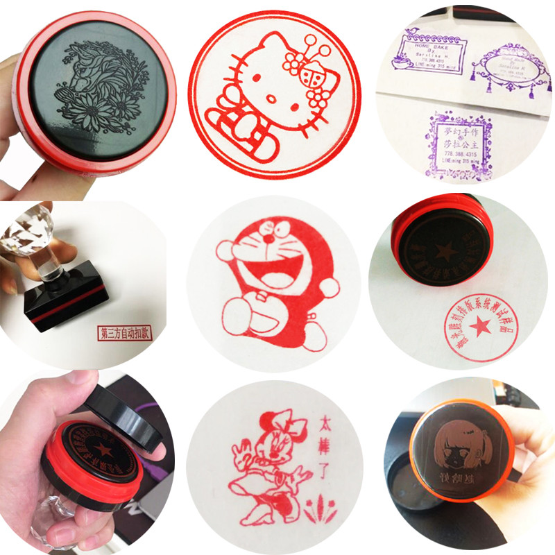 Digital Photosensitive Seal Flash Stamp Machine Selfinking Stamping Making 220V