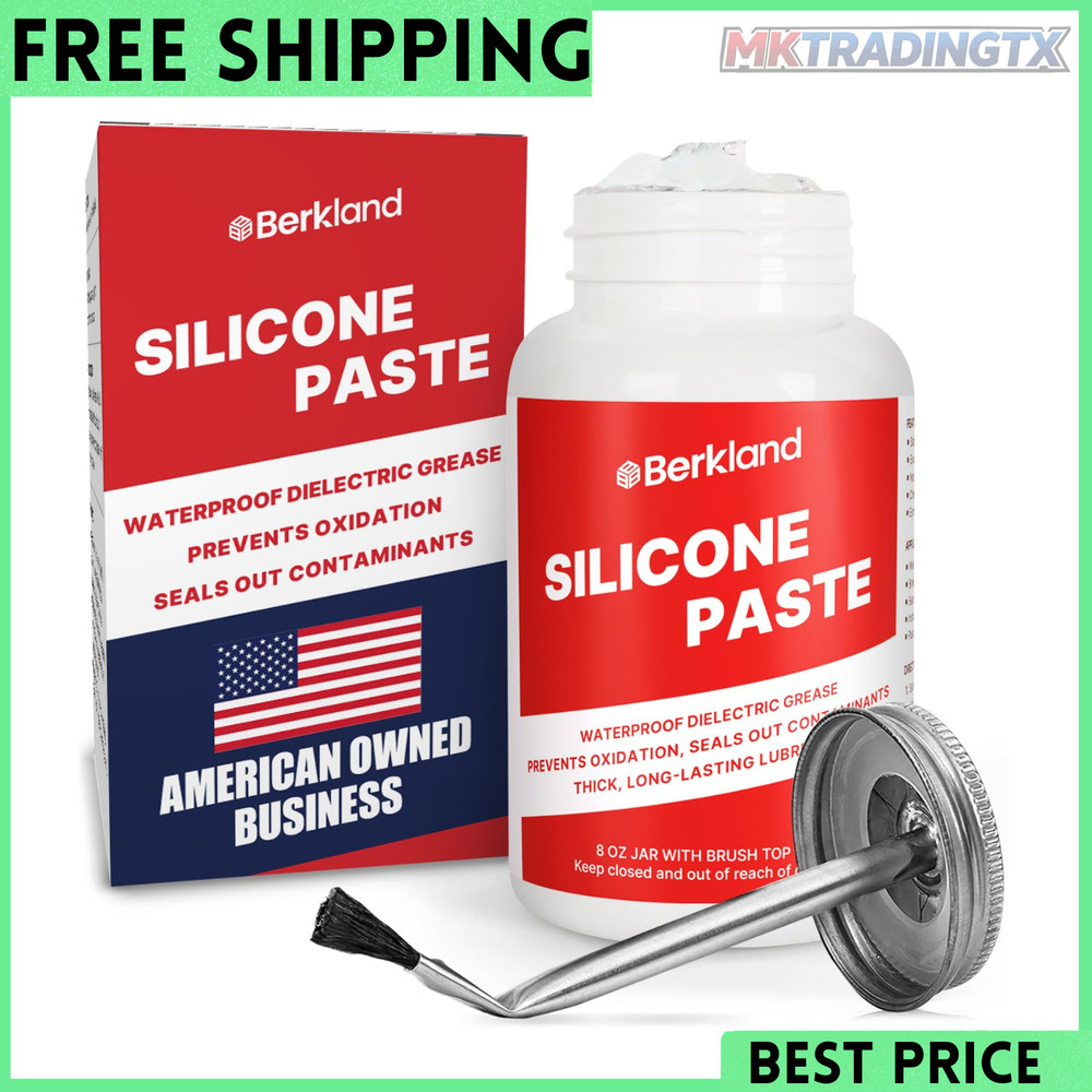 Silicone Paste Waterproof Dielectric Grease for Electrical Connectors, Spark...