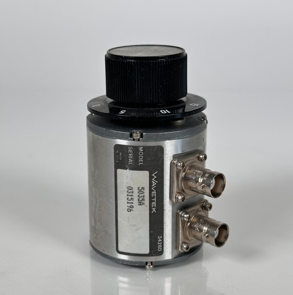 WAVETEK 5035A Coaxial Step Turret Attenuator