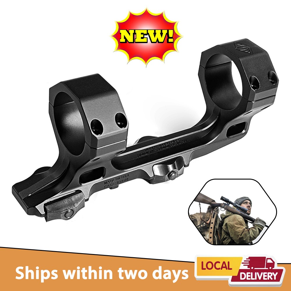 30mm 1.54" Black MIL-STD Type III hardcoat anodized Scope Mount - Counterfeit