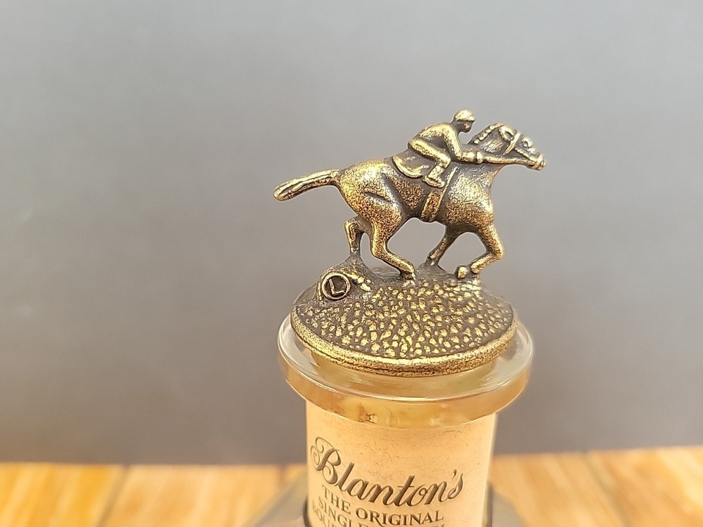 Blanton's Bourbon Bottle Letter L Empty 750ml with Cork
