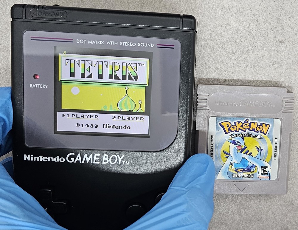 Nintendo Game Boy DMG-01 LCD Display IPS V5 with Games