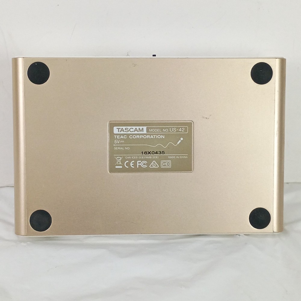 Tascam US-42 Ministudio Creator USB Podcasting Interface