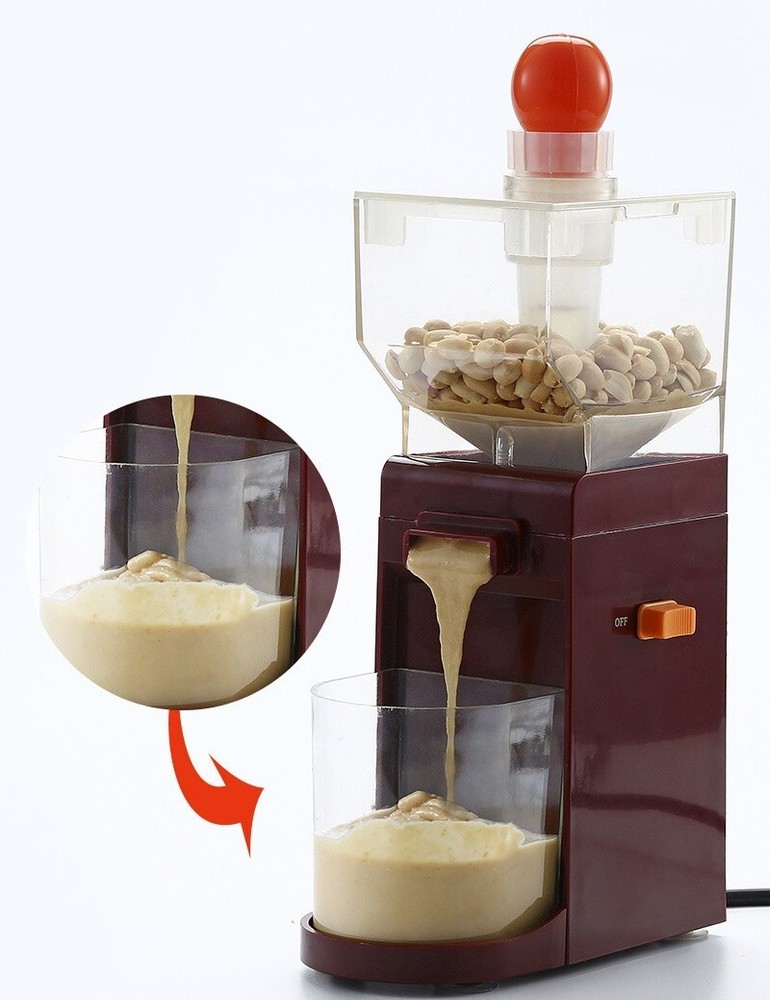 Sesame Peanut Butter Maker Nut Grinder Machine 120W Electric Paste Mill