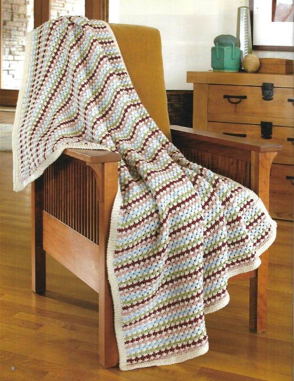 NEW HERRSCHNERS WORSTED 8 THROWS VOL 3 GREAT DESIGNS
