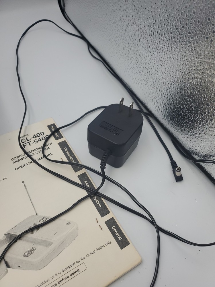 SHARP Integrated Cordless Answering System, FT5400 Gray