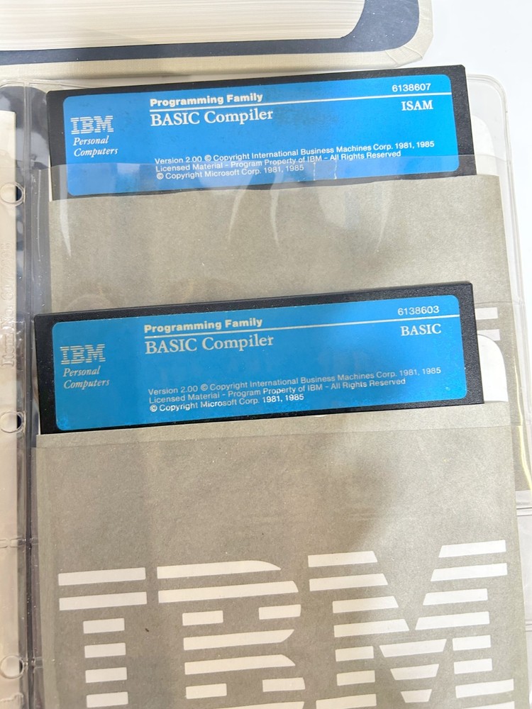 IBM Basic Compiler Vrs 2.0 Includes Software