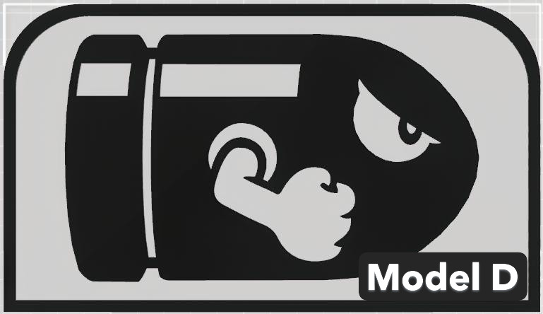 Super Mario Switch 2 Displayer Dock Cover