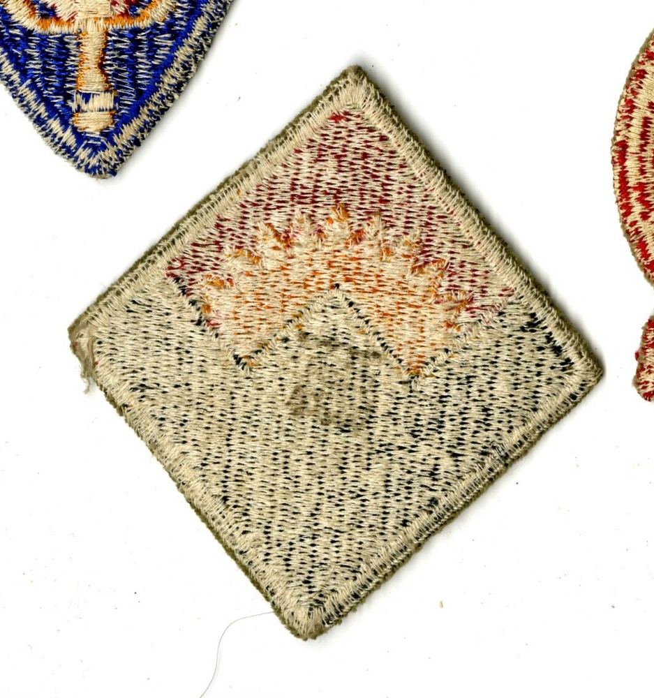 Western Defense Command White Back Patch WWII Original Pacific