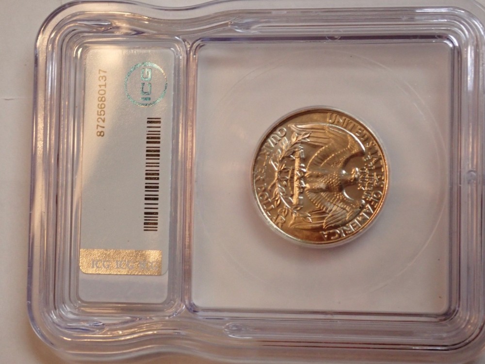 1993-P Quarter MS67 ICG CEO Signed Nice!