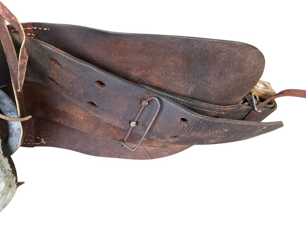 Original Vintage Blake Miller, Denver Tooled Leather Saddle