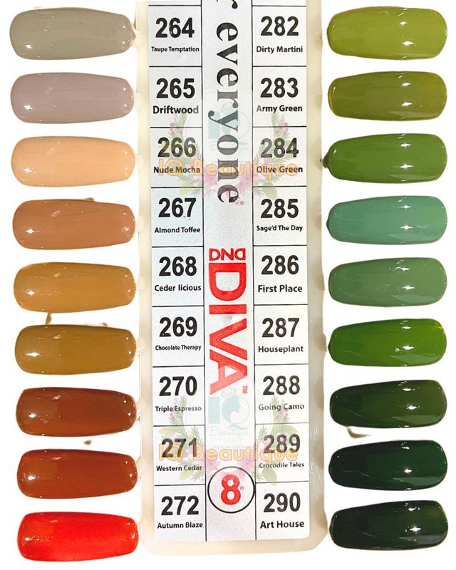 DND DUO DIVA GEL & LACQUER #271 - Western Cedar