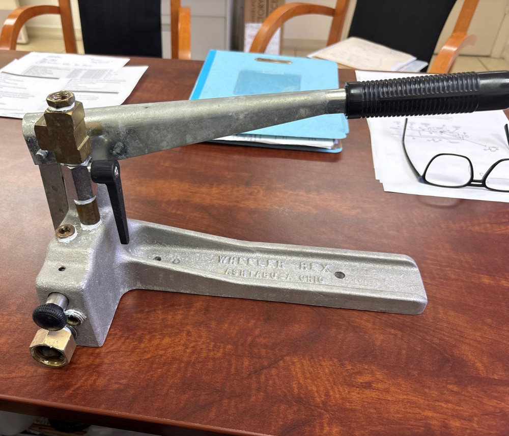 Mueller Rex Utility Service Tool Water Gas Line Tapping Clamp Tool USA Made