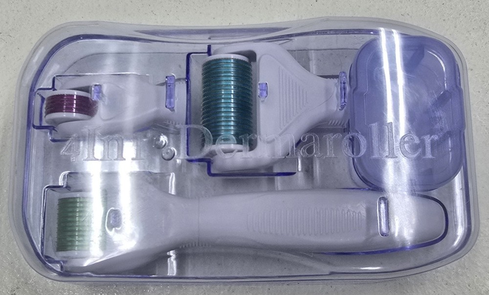 Collagen Stimulation Microneedling Rollers 4 IN 1 Dermaroller