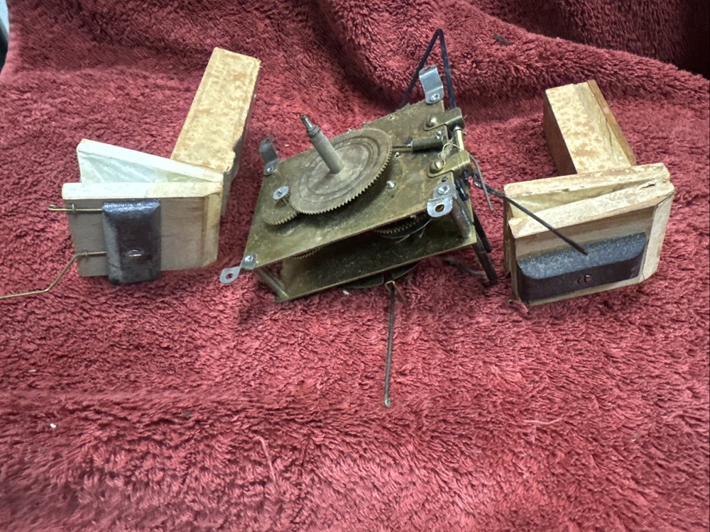Japanese Cuckoo Clock Movement And Original Bellows