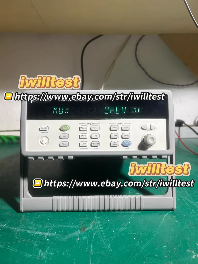 1 PCS KEYSIGHT 34970A DATA ACQUISITION SWITCH/UNIT#XJ