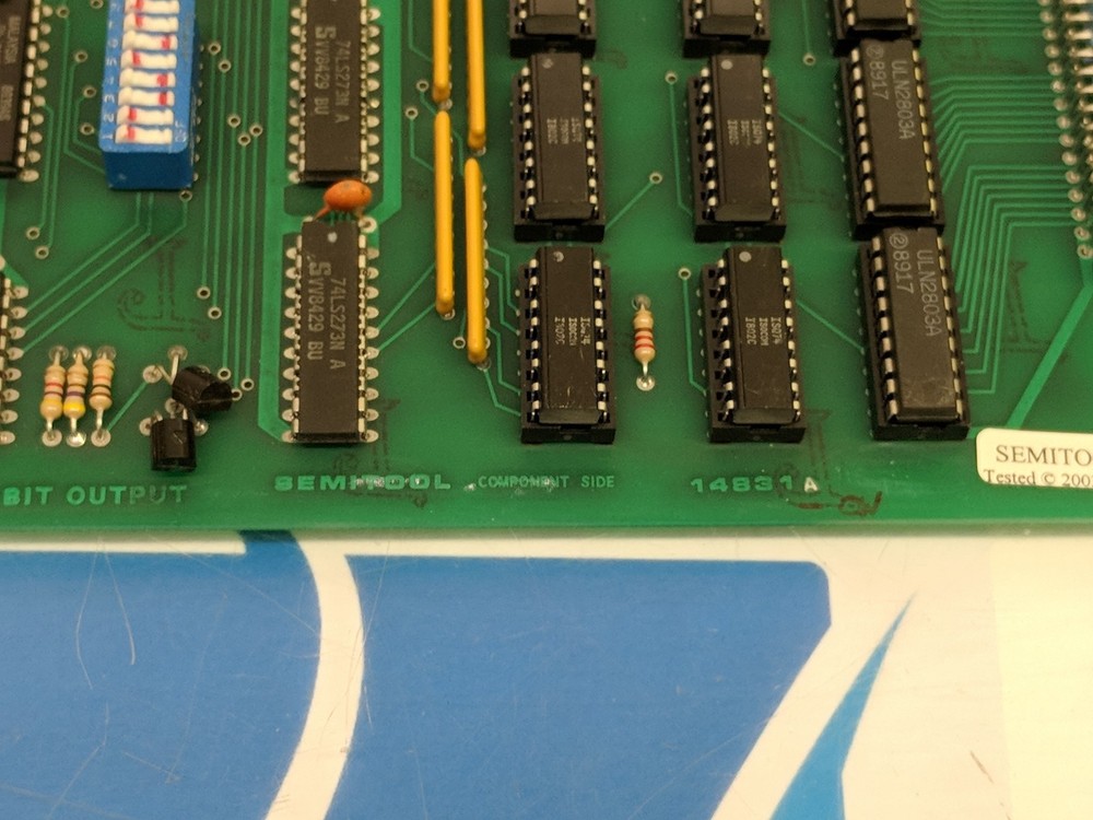 Semitool 14831A STD BIT Output PCB Card