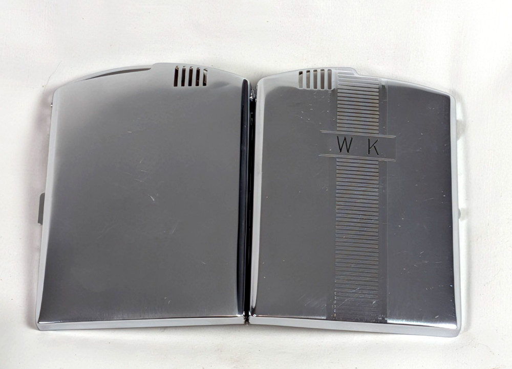 Ronson Twentycase Lighter and Cigarette Case Combo In Orignal Box